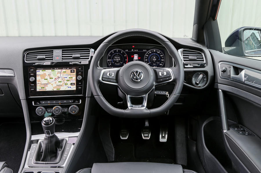 Volkswagen Golf interior Autocar