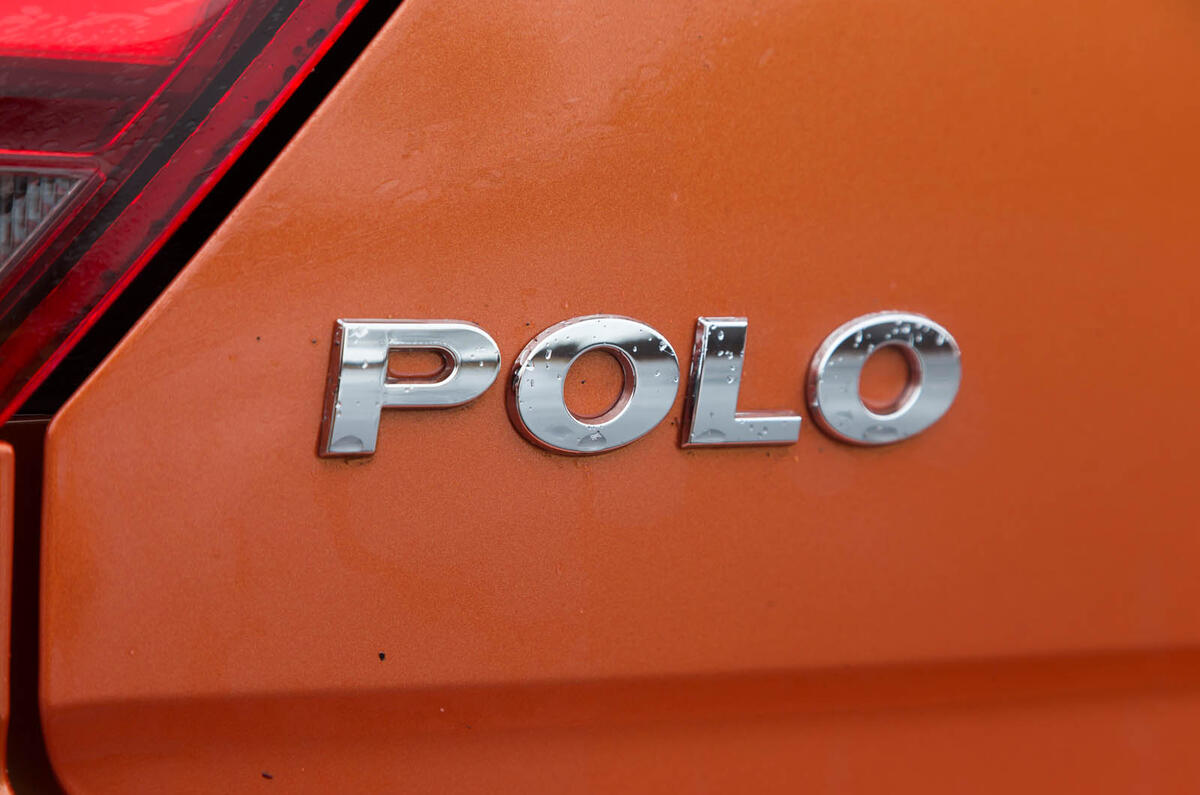 Volkswagen Polo badging