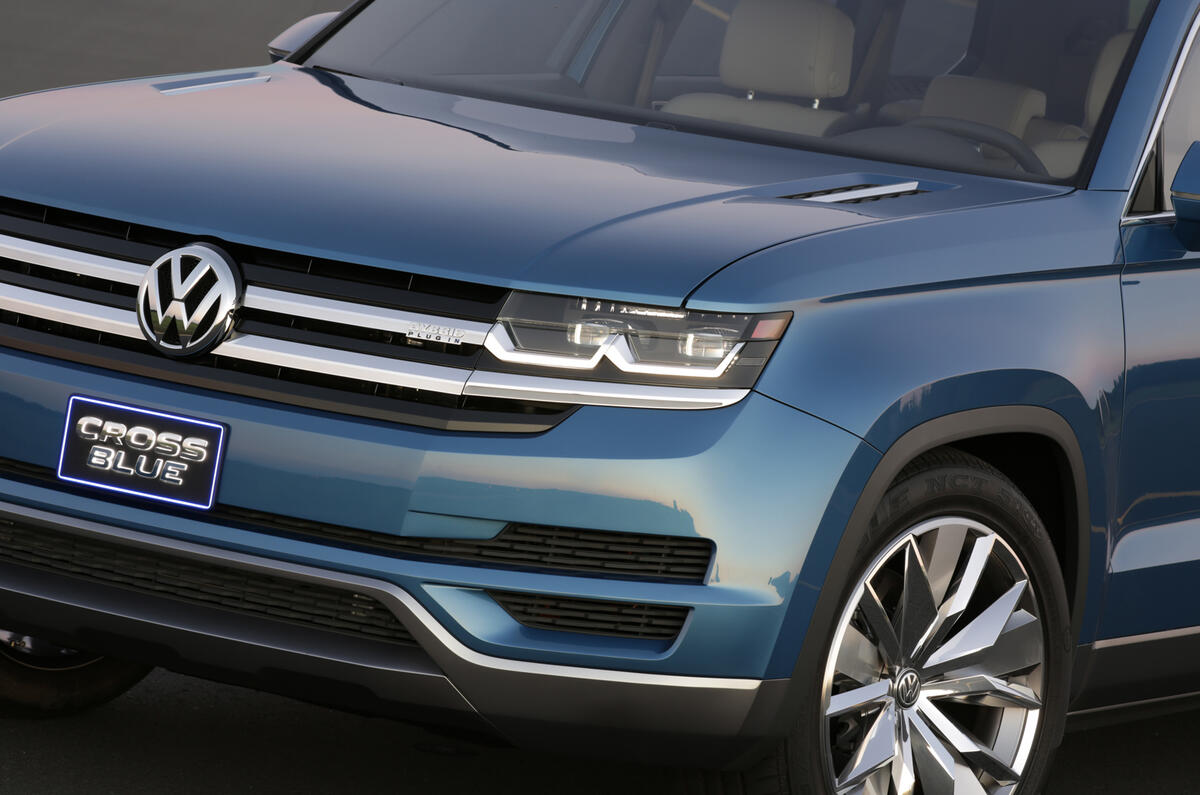 Volkswagen CrossBlue concept first drive