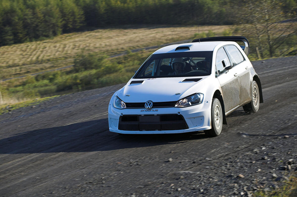 Volkswagen golf rally