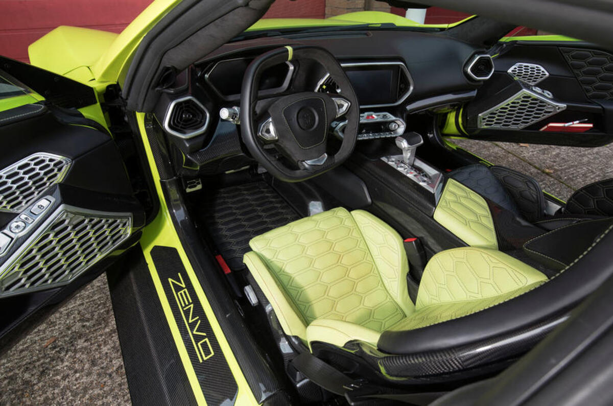 Zenvo TS1 GT interior