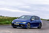 VW Golf R 2024 review front corner 0107