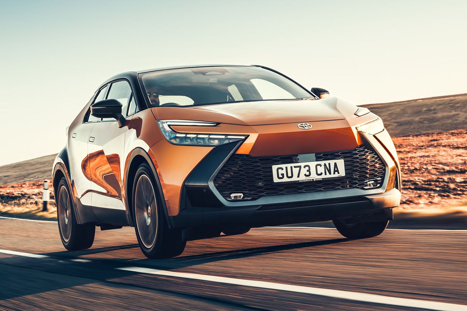 New Toyota C-HR revealed with funky two-tone look