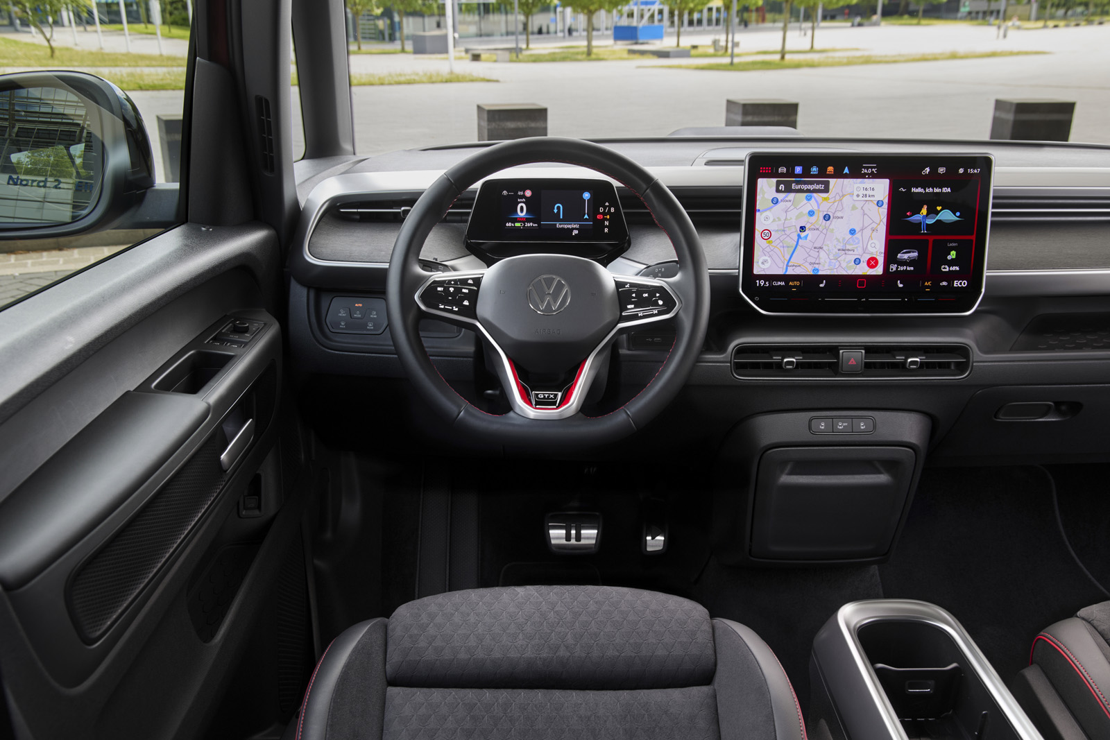 Volkswagen ID Buzz GTX front seats cabin