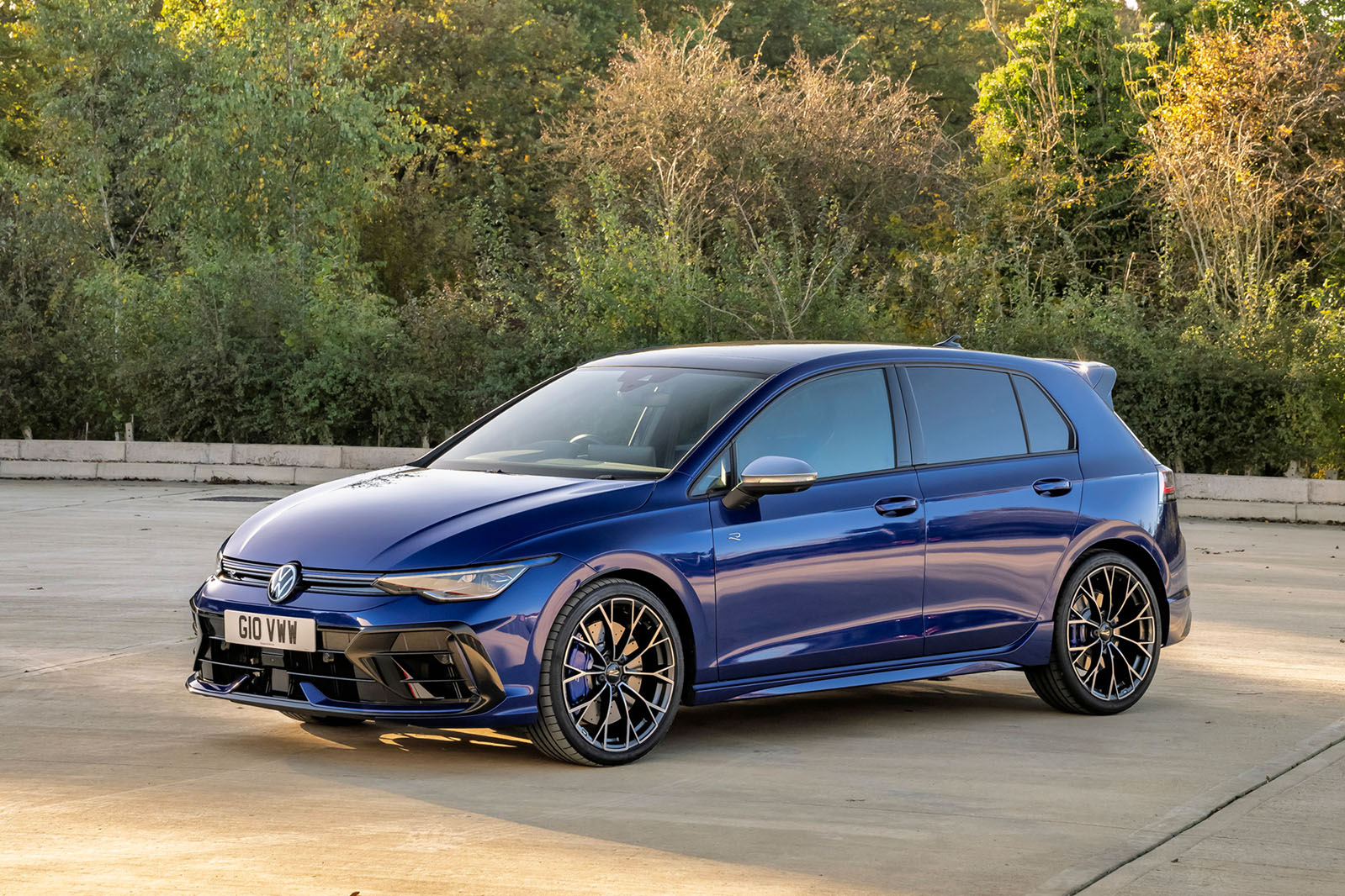 VW Golf R 2024 review front static 0072